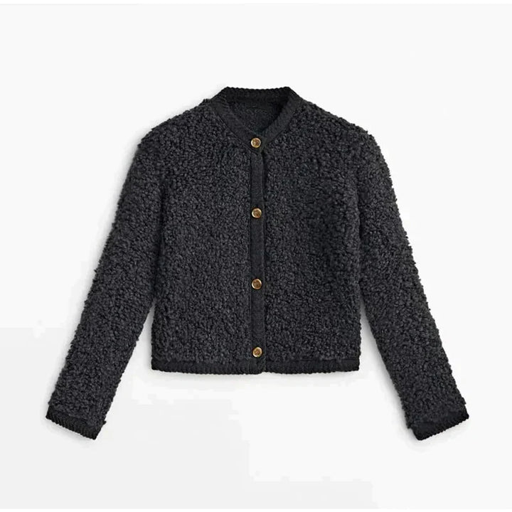 Drune | Damen Knopf-Front Cardigan Jacke