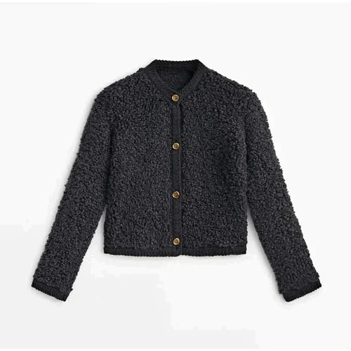 Drune | Teddy Cardigan