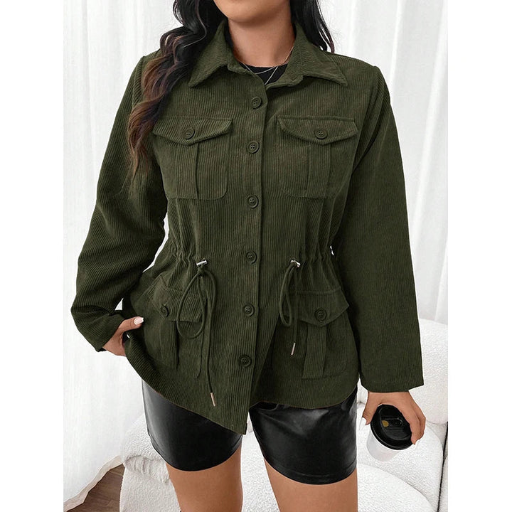 Drune | Cordjacke mit Taschen für Damen
