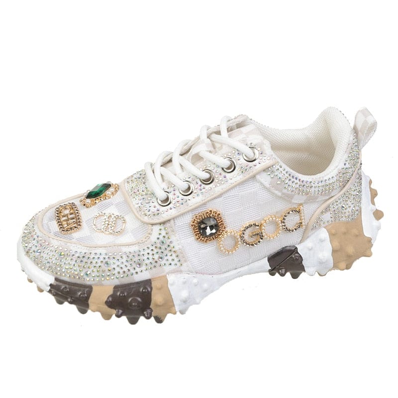 Drune | Funkelnde Diamanten Schuhe