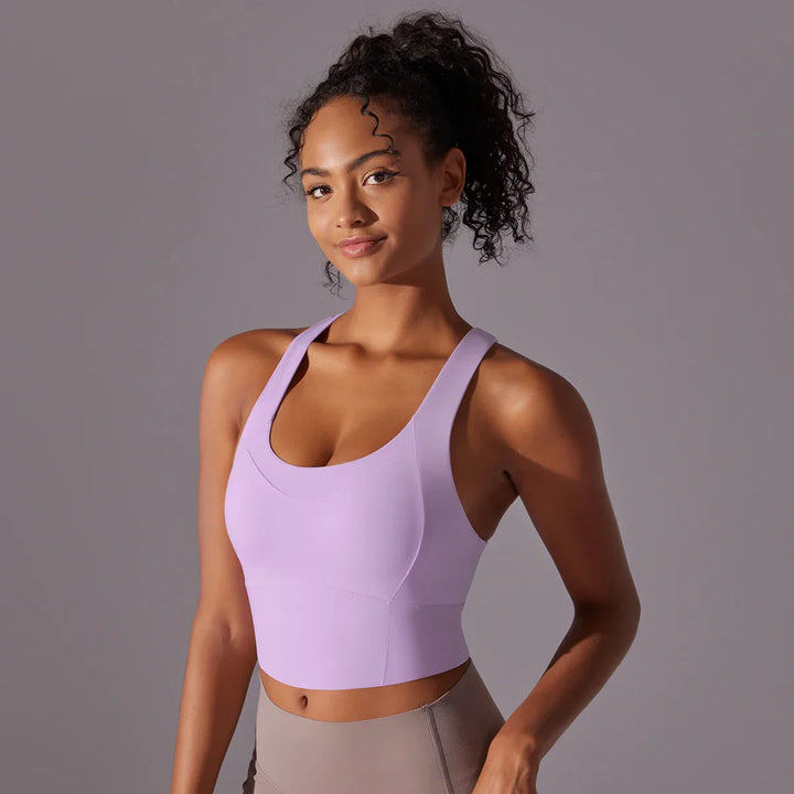 Drune | Sportlicher Yoga-Bh mit Eng Anliegender Passform