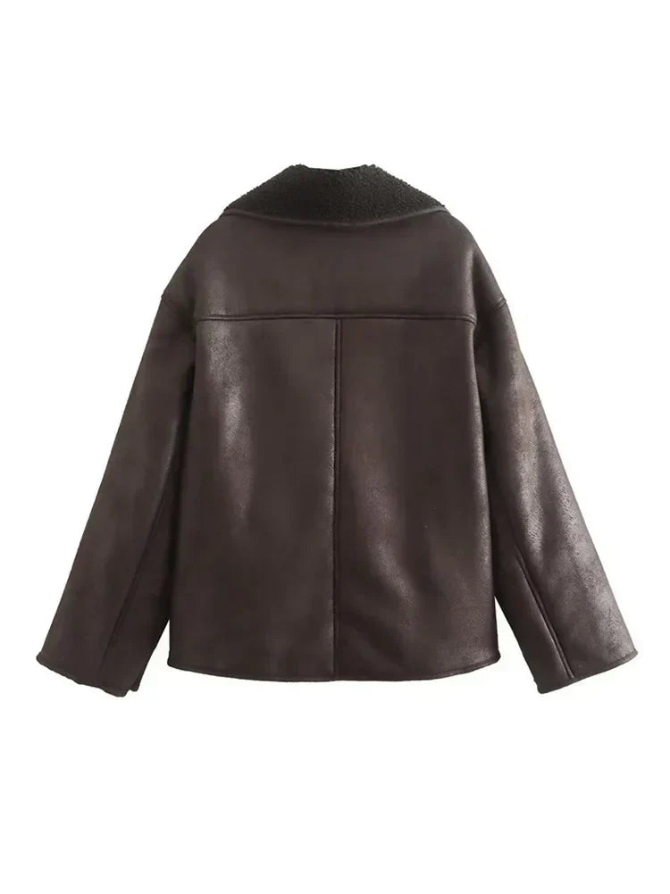 Drune | Stylische Fleece-Jacke für Frauen