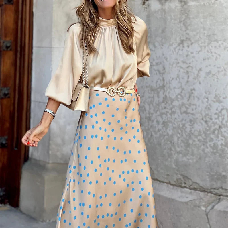 Drune | Boho Satinrock