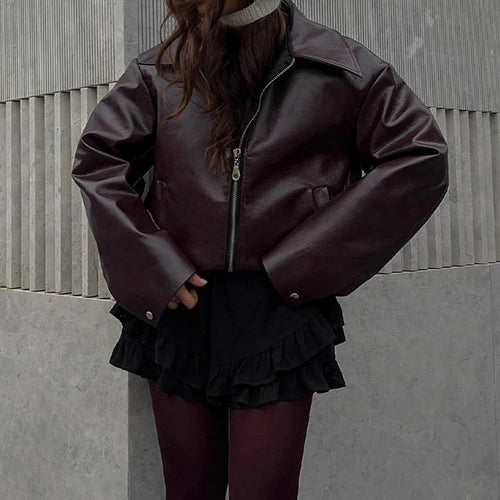 Drune | Modenjacke mit langen Ärmeln