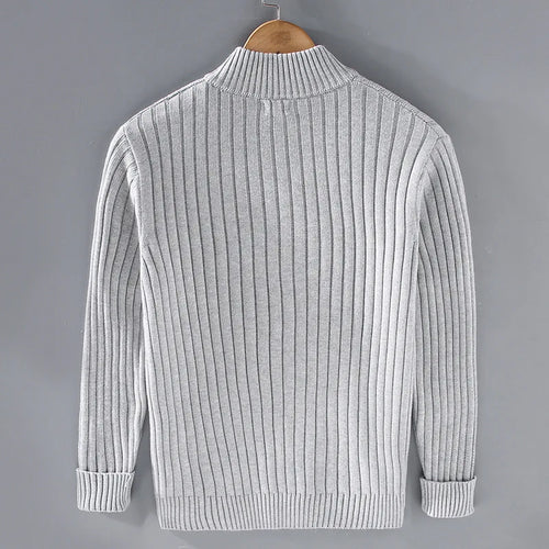 Drune | Merino Strickjacke mit Reißverschluss