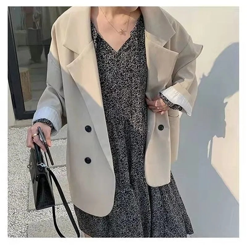Drune Eleganz: Vielfarbige Oversize-Blazer für Stil und Komfort