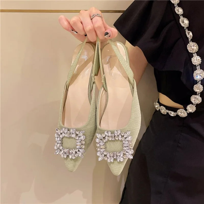 Drune | Push Me Back Slingback Schuhe