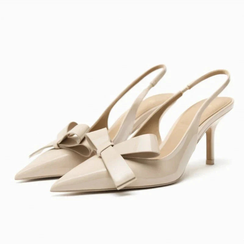 Drune | Elegante High Heels Pumps Mit Schleife