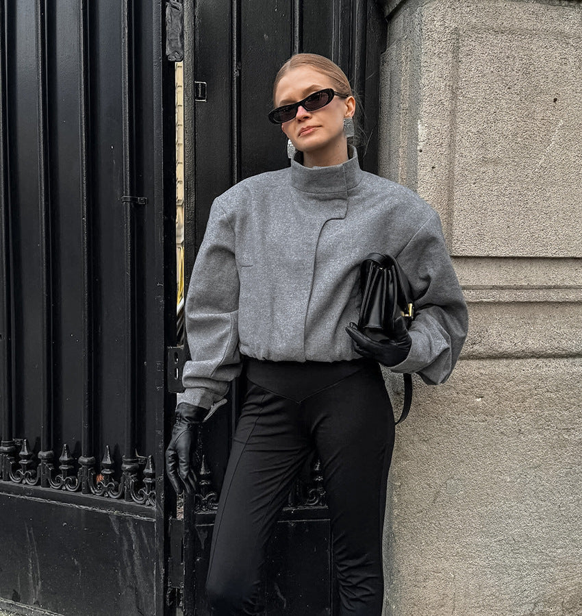 Drune | Kurzjacke mit Stehkragen für Damen Yasmin