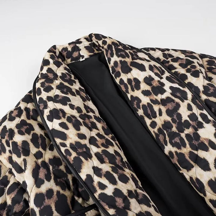 Drune | Blazer mit Leopardenmuster