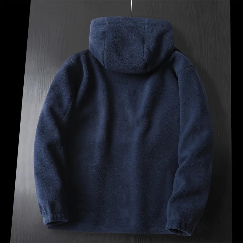 Drune | Extra warme Zip Kapuzenjacke