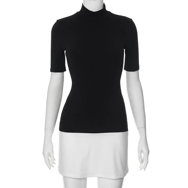 Drune | Lässig Patchwork Mini Kleid