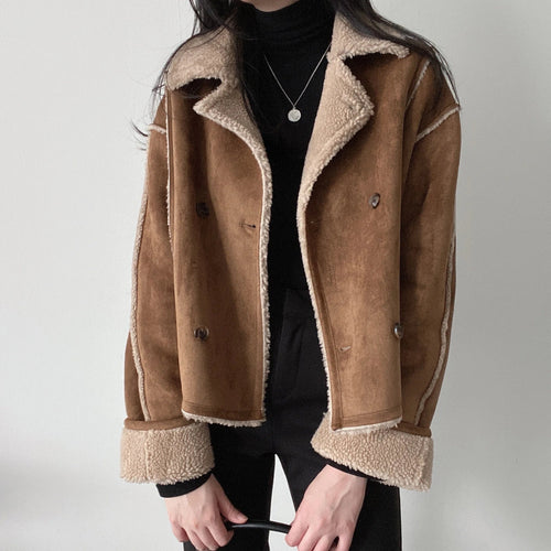 Drune | Brauner Aviator-Winterjacke - Gemütlich gefüttert & Klassischer Look
