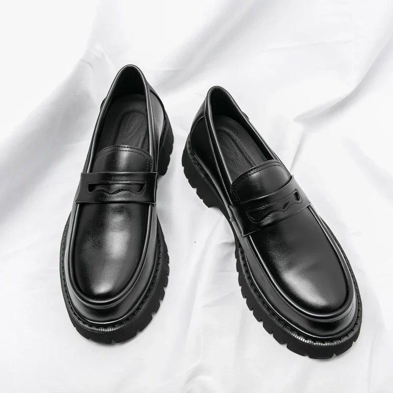 Drune | Premium Geschäftliche Herren Loafers Hohe Sohle