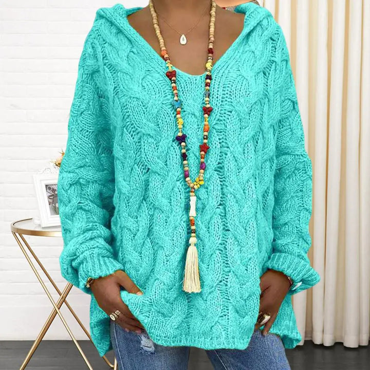 Drune | Oversize Kabelstrickpullover Kabelstrick Weich und Lässig