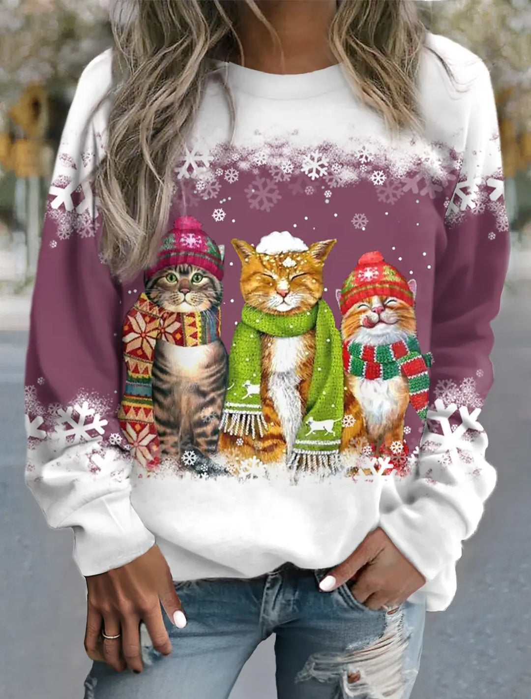 Drune | Pullover mit Weihnachtsmotiv