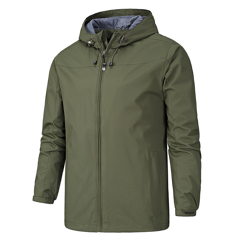 Drune | Elegante Softshell-Jacke mit Kapuze für Herren - Perfekt für Herbst/Winter