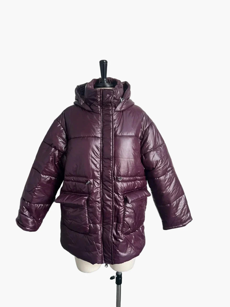 Drune | Winter Steppjacke mit Kapuze - Modischer, warmer Mantel für Freizeit und Alltag