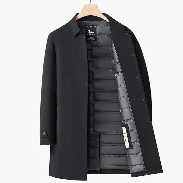 Drune | Übergangsjacke mit Stehkragen - Eleganter City Mantel für Alltag und Büro