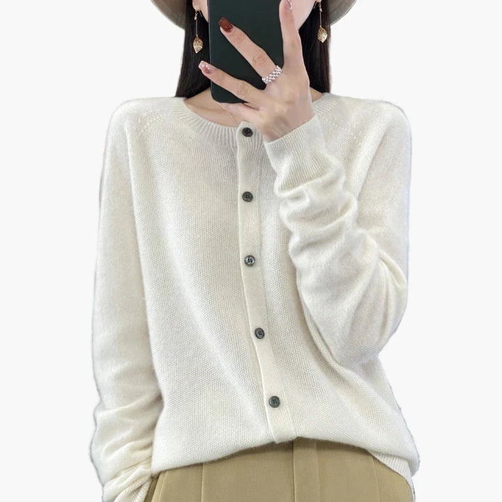 Drune | Klassische Strickjacke Cardigan - Eleganter Alltags-Style für Büro & Freizeit
