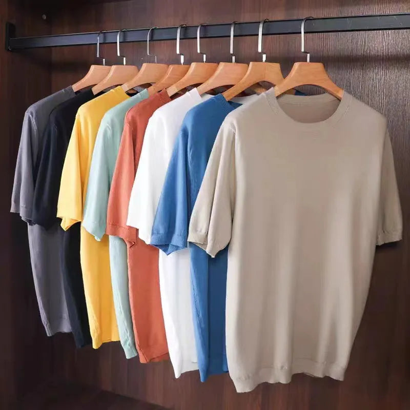 Drune | Eleganter Kurzarm T-Shirt