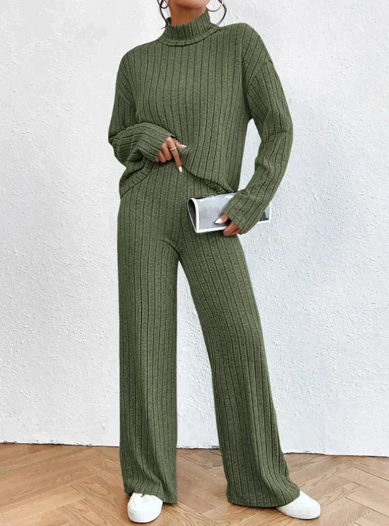 Drune | Strickhose und Rollkragenpullover für Frauen
