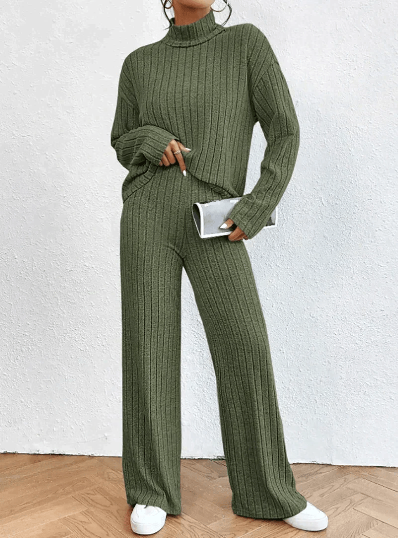 Drune | Strickhose und Rollkragenpullover