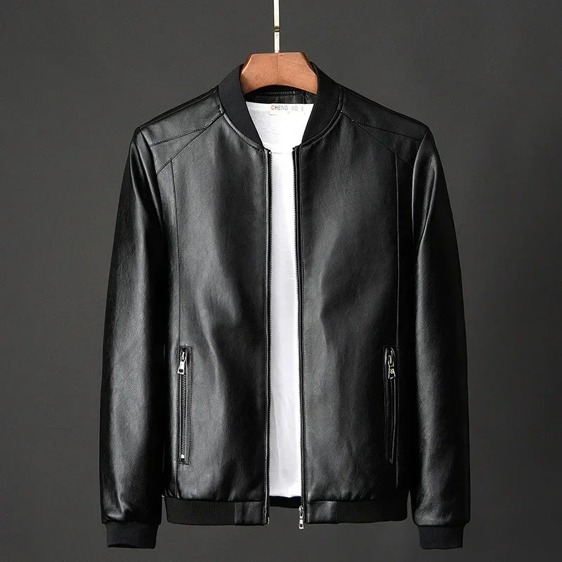 Drune | Bomberjacke aus Leder - Darel