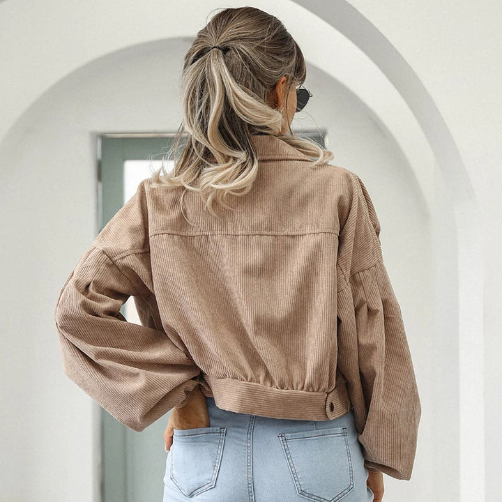 Drune | Damen Kurze Baumwolljacke Stilvoll & Vielseitig