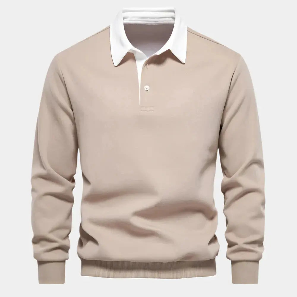 Drune | Langarm Polohemd