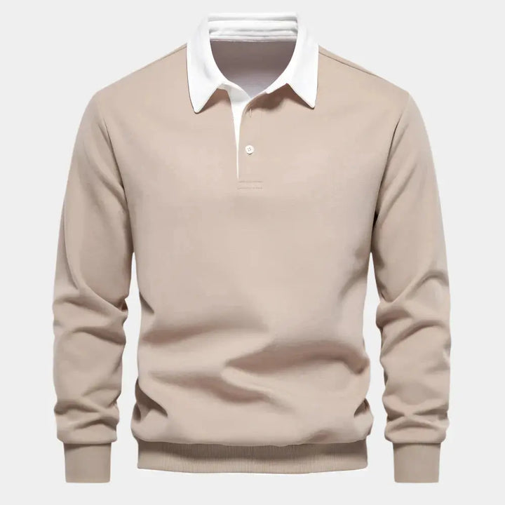 Drune | Langarm Polohemd