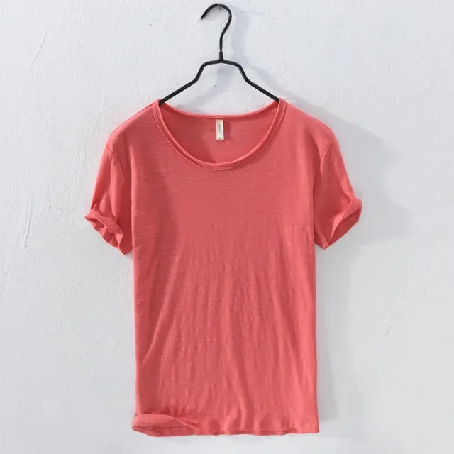 Drune | Herren Slim Fit Baumwoll T-shirt