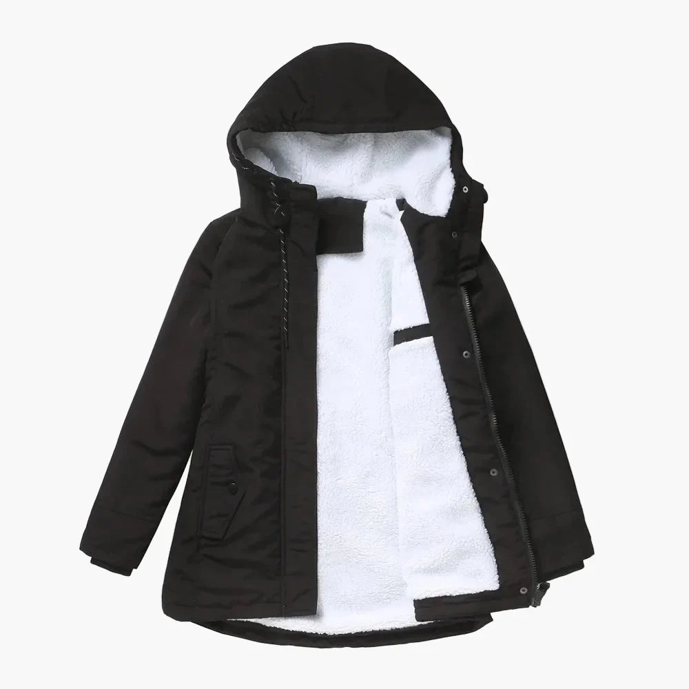 Drune | Winterjacke mit Kapuze - Modische Freizeitjacke für Herbst und Winter