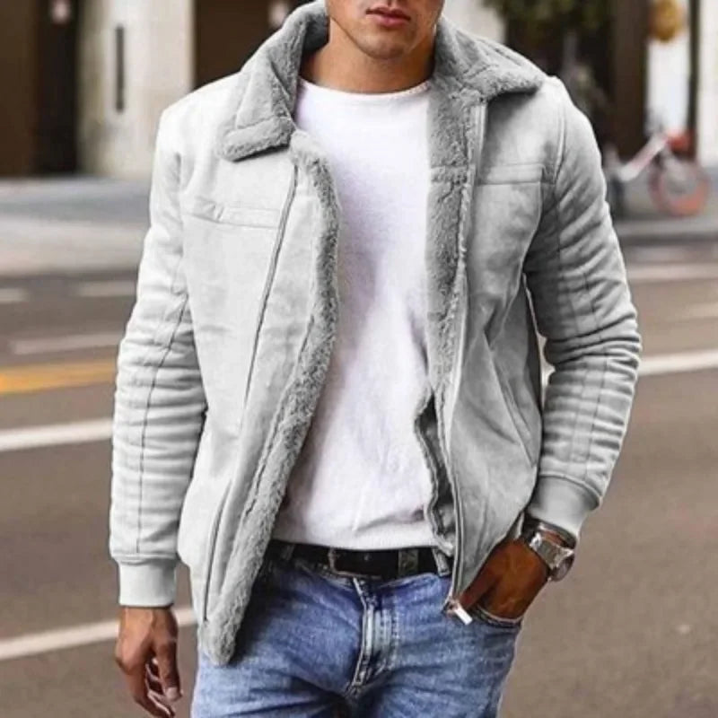 Drune | Stilet Pelzfutterjacke Polyester Warm und Bequem