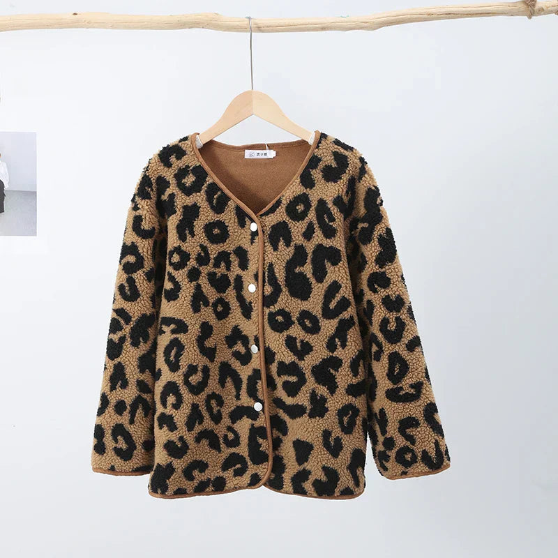Drune | Leoparden-Winterjacke