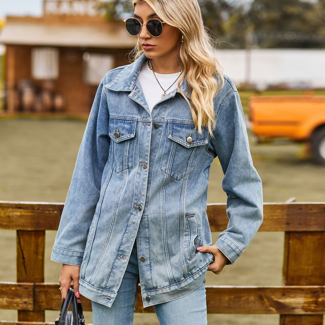 Drune Die Vintage Jeansjacke unter Ihrem Mantel