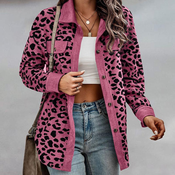 Drune | Gemusterte Luipaard Jacke Stil