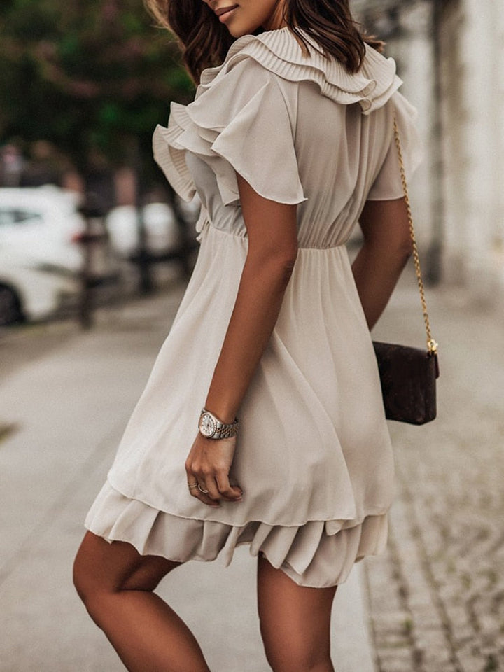 Drune | Rüschen Mini Kleid