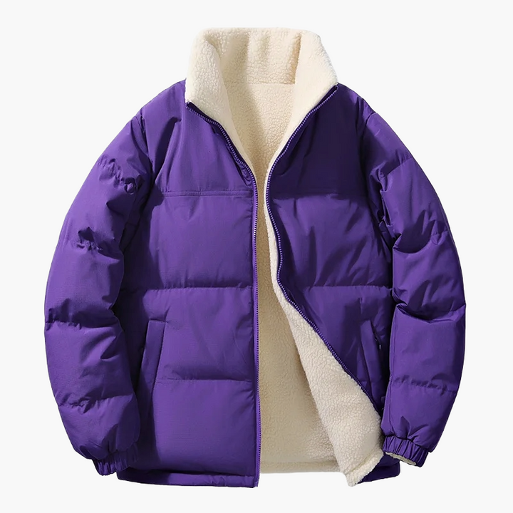 Drune | Winter Steppjacke mit Fleece-Innenfutter - Urban Freizeitjacke, Lockerer Schnitt, Warm, Ideal für Alltag & Outdoor
