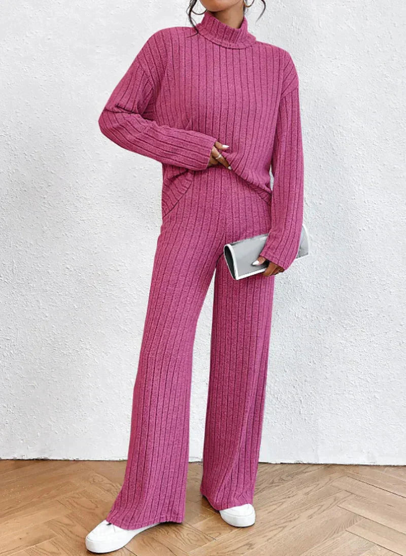Drune | Strickhose und Rollkragenpullover für Frauen