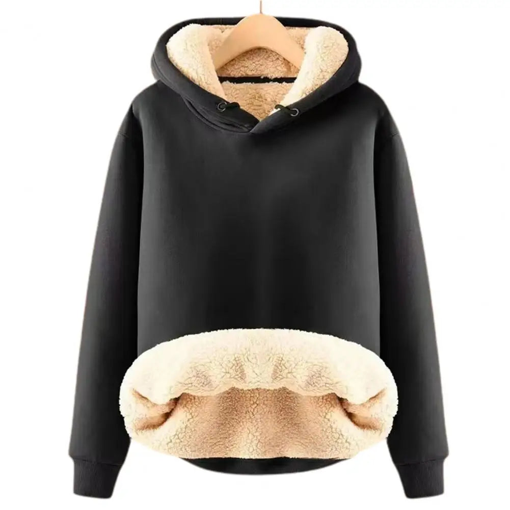 Drune | Warmer Hoodie mit Fleece-futter Polyester und Sherpa Bequem und Trendy