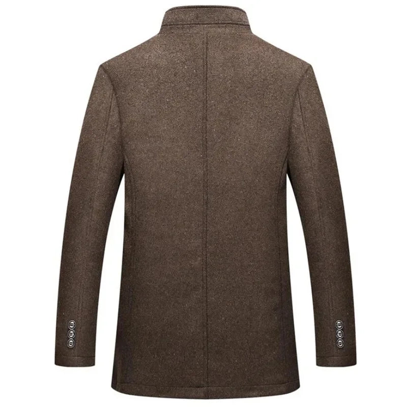 Drune | Winter Mantel Klassisch Modern Freizeit Business Jacke