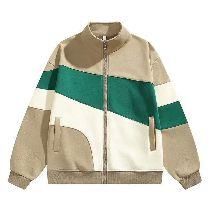Drune | Sportjacke mit Reißverschluss und Farbblockierung - Ardan