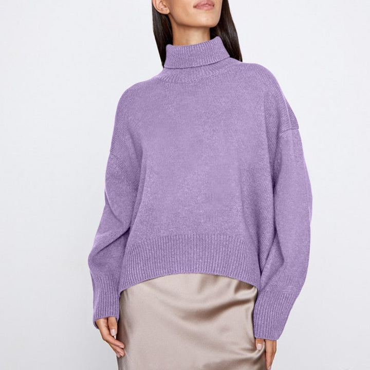 Drune | Stilvolle Herbst Klassische Rollkragenpullover für Frauen