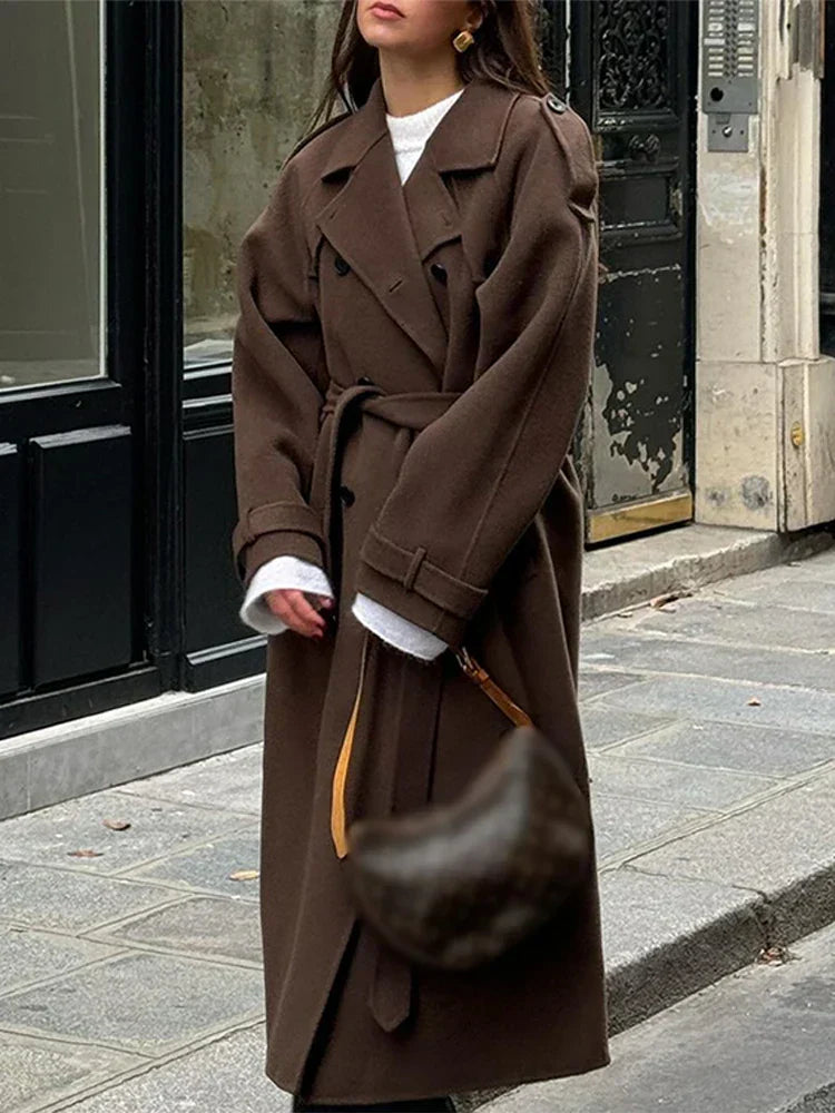 Drune | Woolly Coat - Damenmantel für Herbst und Winter