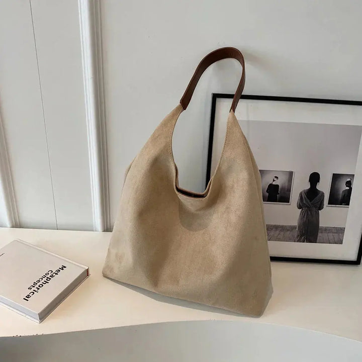Drune | Tote Tasche Aus Wildleder