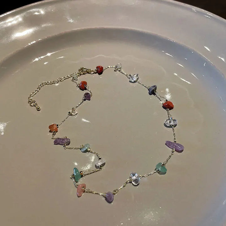 Drune | Elegante Natur Edelstein Kette