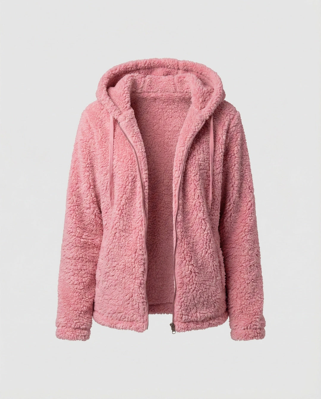 Drune | Teddy Fleecejacke Damen Lang