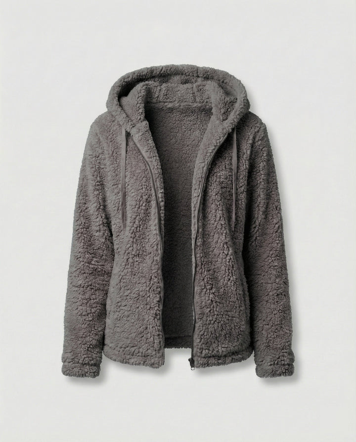 Drune | Teddy Fleecejacke Damen Lang