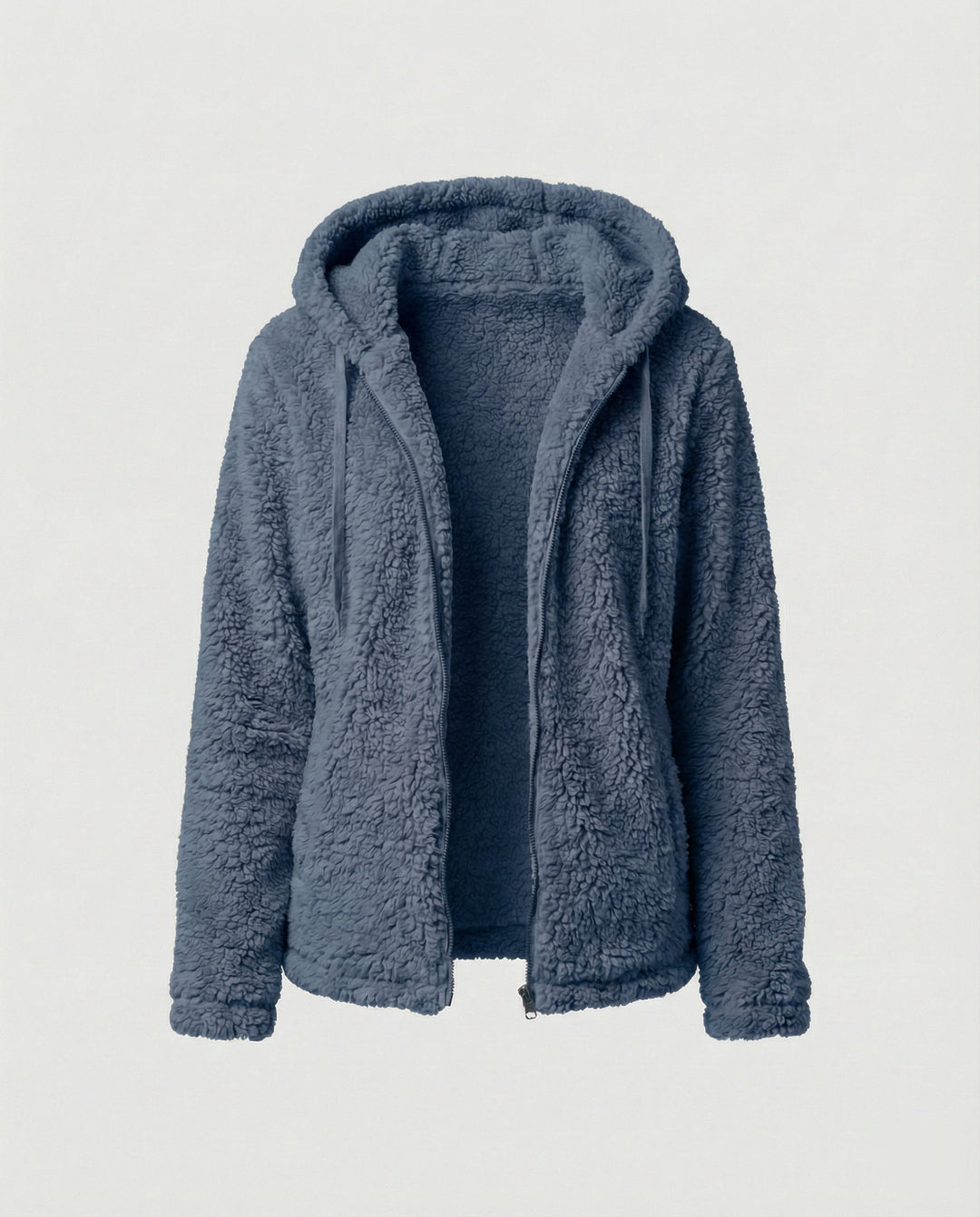 Drune | Teddy Fleecejacke Damen Lang